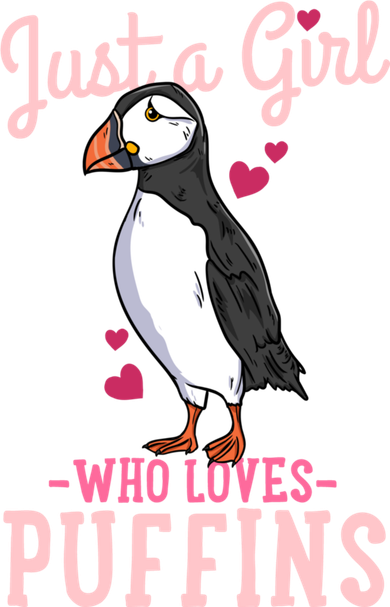 Puffin Iceland Just A Who Loves Puffins Gift Women's Hoodie
