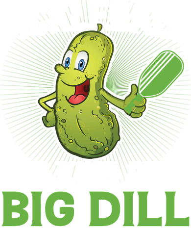 Pickleball It's Kind Of The Big Dill Baby Bodysuit