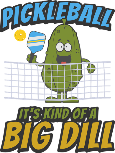 Pickleball ItS Kind Of A Big Dill Doggie Tank