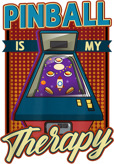 Pinball Is My Therapy Pinball Wizard Classic Retro Hoodie