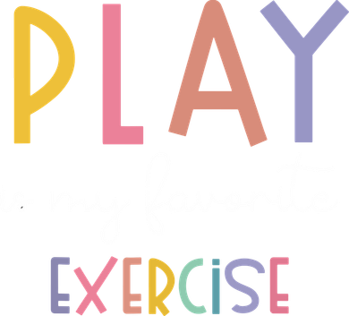 Play Is My Favorite Exercise Cute Pediatric Physical Therapy Kids T-Shirt