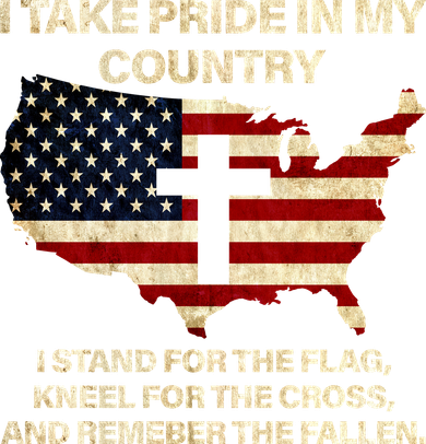 Take Pride In My Country Kids Long Sleeve Shirt