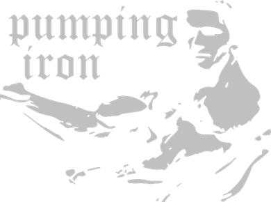PUMPING IRON Mousepad