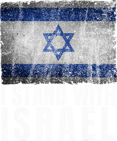 Pro Israel Supporter I Stand With Israel Patriotic USA Flag 11oz C Handle Ceramic Mug