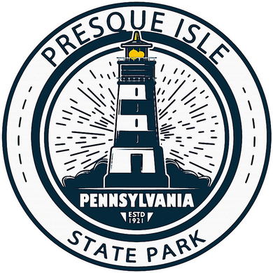 Presque Isle State Park Pennsylvania Badge Vintage Toddler Hoodie