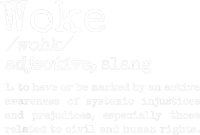 Politically Informed Woke Meaning Dictionary Definition Woke Women's Sweatshirt