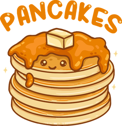 Pancakes Kawaii Kids T-Shirt