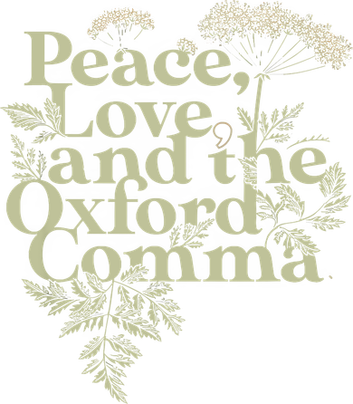 Peace Love And The OxFord English Comma Grammar Humor Beanie