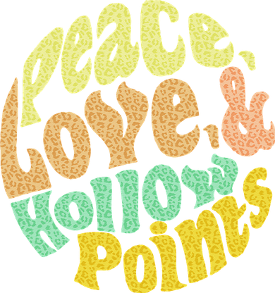 Peace Love And Hollow Points Pajama Set