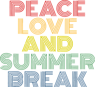 Peace Love And Summer Break Summer Lover Doddie Hoodie