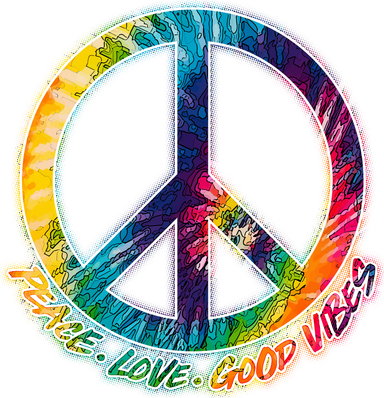 Peace Love Good Vibes Kids Long Sleeve Shirt