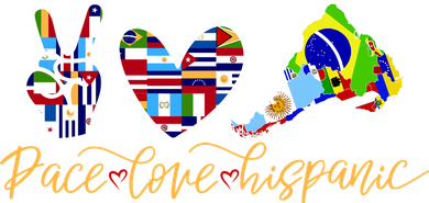 Peace Love Hispanic Heritage Month Women's T-Shirt