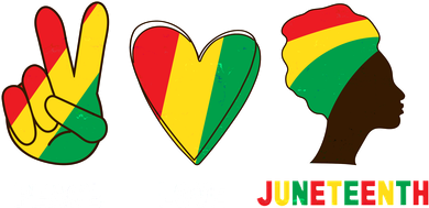 Peace Love Juneteenth Women's Tank Top