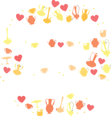 Peace Love Pottery For Women Pots Gift Ceramic Artist Women's Tank Top