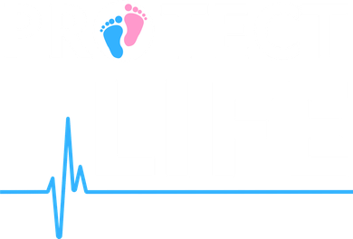 Protect Life Ribbon Pregnancy Infant Loss Awareness Stop Abortion Coaster