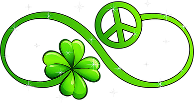 Peace Love Shamrock Irish Happy St Patrick's Day Tumbler