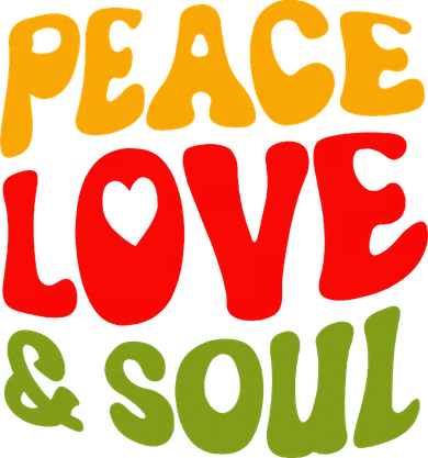 Peace Love & Soul R&B Music Retro Vintage 90s Lovers Toddler Hoodie