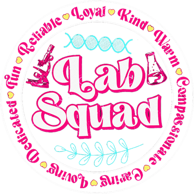 Pink Lab Squad Lab Scientist Microbiologist Ornament