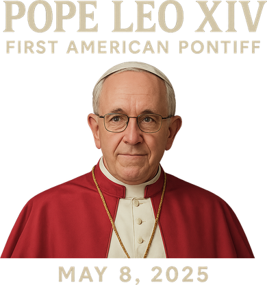Pope Leo XIV First American Pontiff May 8th 2025 Women's Hoodie