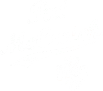 Vintage Pat McCrotch St. Patricks Day Shamrock Toddler Hoodie