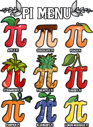 Pi Menu Funny Happy Pi Day For Fruits Loverr Pi Symbol Teacher Math Lover Kids Sweatshirt