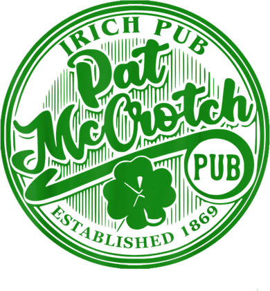 PAT McCROTCH Irish Pub Shamrock Funny St Patrick's Day Kids Hoodie