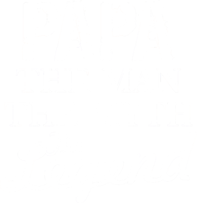 Papa The Man Myth Legend Toddler Hoodie