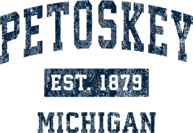 Petoskey Michigan Mi Vintage Sports Coffee Mug