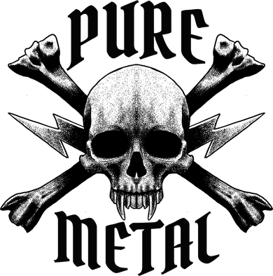 Pure Metal Skull Bone Kids Hoodie