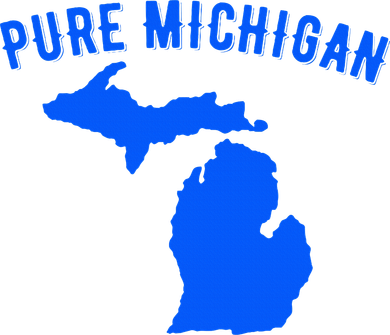 Pure Michigan Vacation Water Lake Fun Gift Idea Mousepad