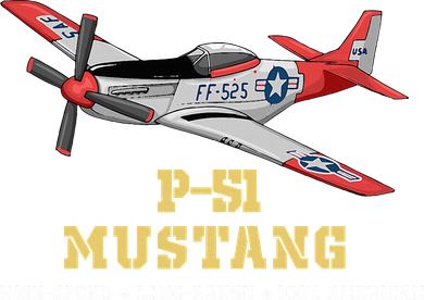 P51 Mustang World War Ii Fighter Bomber Women's Sweatshirt