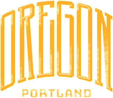 Portland Oregon Giant Logo Women's Tank Top