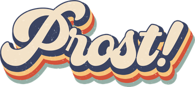 Prost Oktoberfest Retro Groovy Women's Sweatshirt