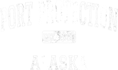 Port Protection Alaska AK Vintage Women's Hoodie