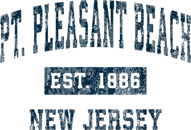 Point Pleasant Beach New Jersey NJ Vintage Sports Design Doddie Hoodie