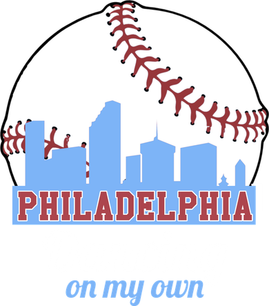 Phillies Philly Dancing On My Own Philadelphia Baseball Kids T-Shirt