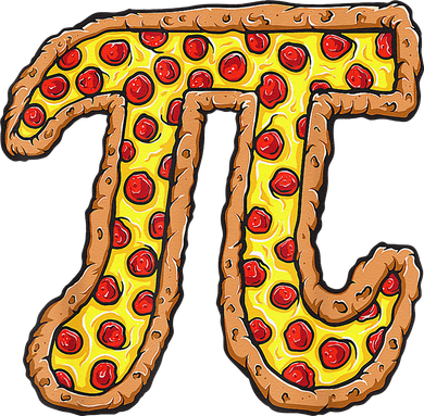 Pizza Pi Funny Pi day gift funny Pizza Tote Bag