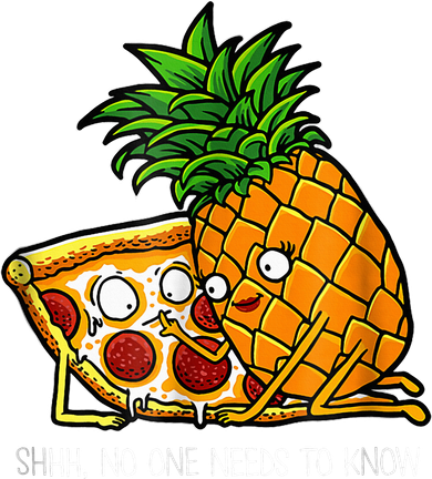 Pineapple Pizza Funny Pepperoni Pizzas Baby Bodysuit