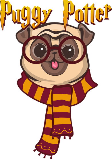 Puggy Potter Coffee Mug