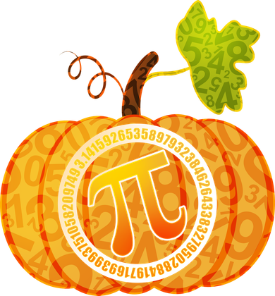 Fall Pumpkin Pi 3.14 Autumn Mousepad