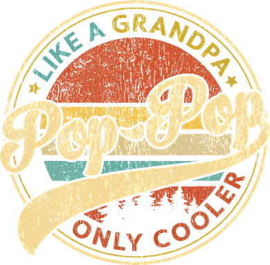 Pop Pop Like A Grandpa Only Cooler Retro Pop Pop Fathers Day Beanie