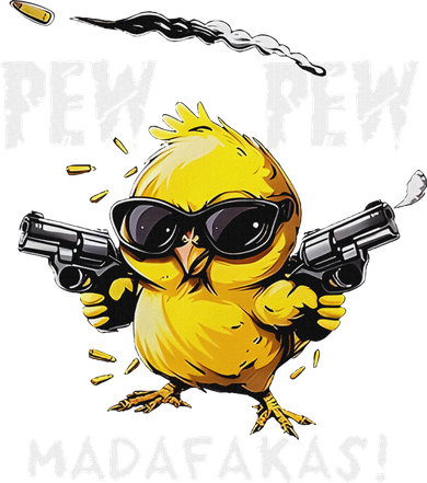 Pew Pew Madafakas Baby Bodysuit