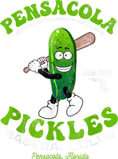 Pensacola Pickles Minor League Retro Baseball Team Toddler T-Shirt