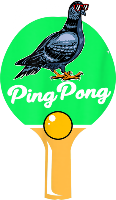 Pigeon Ping Pong Doggie Tank