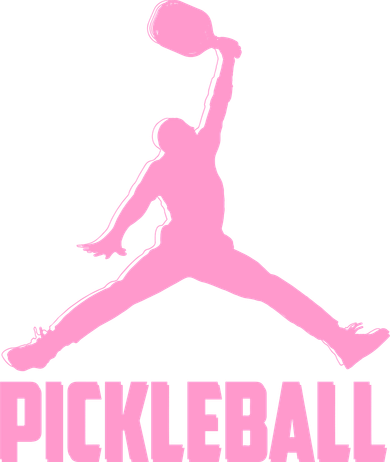 Pink Pickleball Sports Logo Coffee Mug
