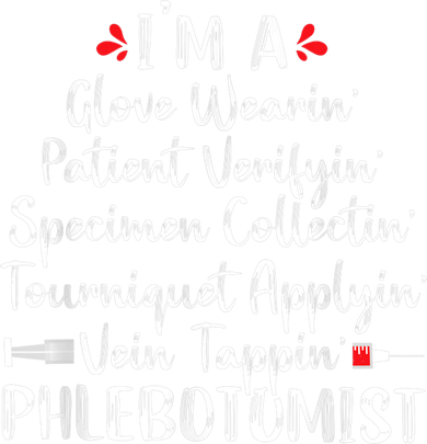 Phlebotomist Phlebotomy Technician Funny Nurse Clinical Kids T-Shirt