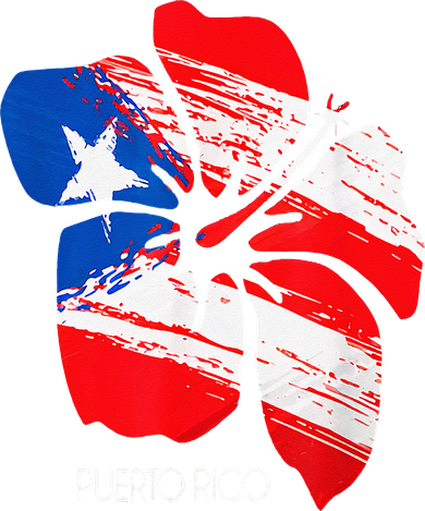 Puerto Rico Boricua Puerto Rican Flag Flower Pride Women Men Women's T-Shirt