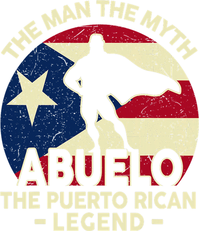 Puerto Rico Dad Abuelo Man Myth Puerto Rican Legend Coaster