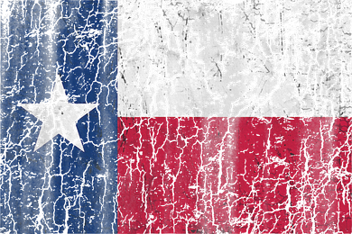 Patriotic Retro Flag Of Texas Doggie Tank