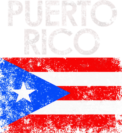 Puerto Rico Flag Pride Souvenir Retro Island Gift Tote Bag